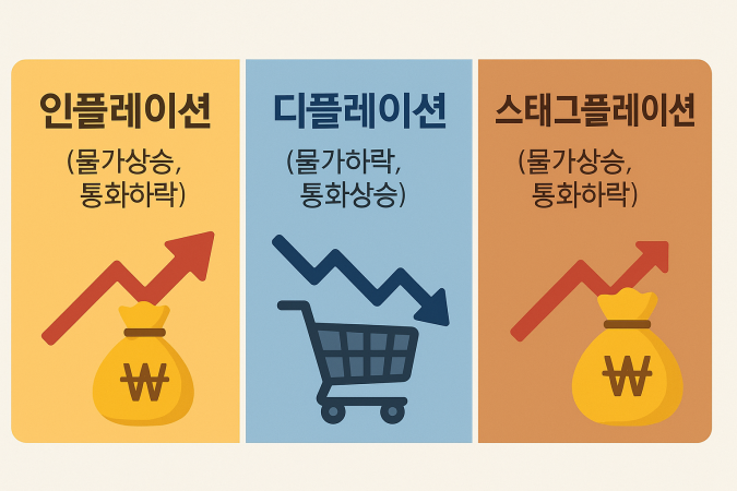 2025 최신판│인플레·디플레·스태그 대응법: 30·40·50대를 위한 은퇴 재무 체크리스트